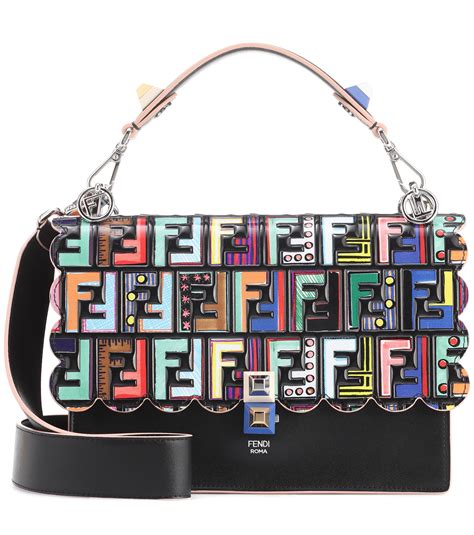 fendi kan i shoulder tapestry bag|Fendi shoulder bags for women.